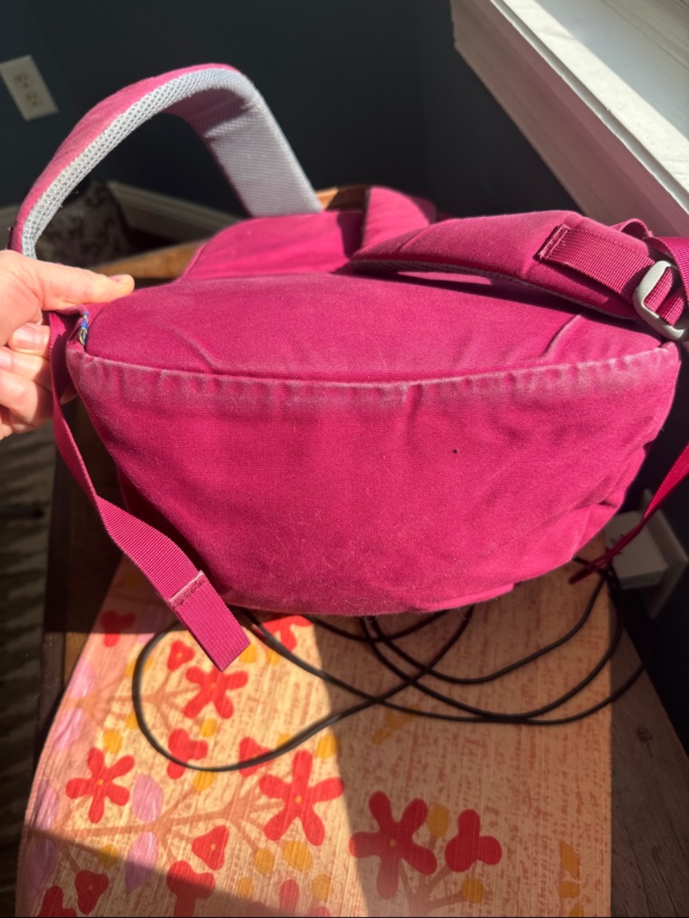 Fjallraven Raven 20 liter plum pink backpack - Picture 10 of 12